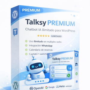 Talksy PREMIUM Chatbot IA para WordPress