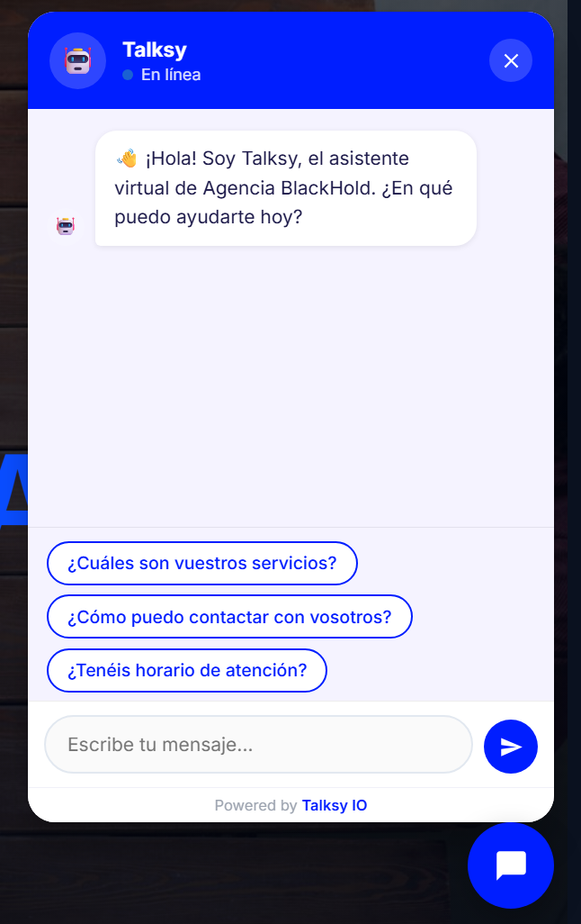 Talksy PREMIUM – Chatbot IA ilimitado para WordPress - Imagen 3